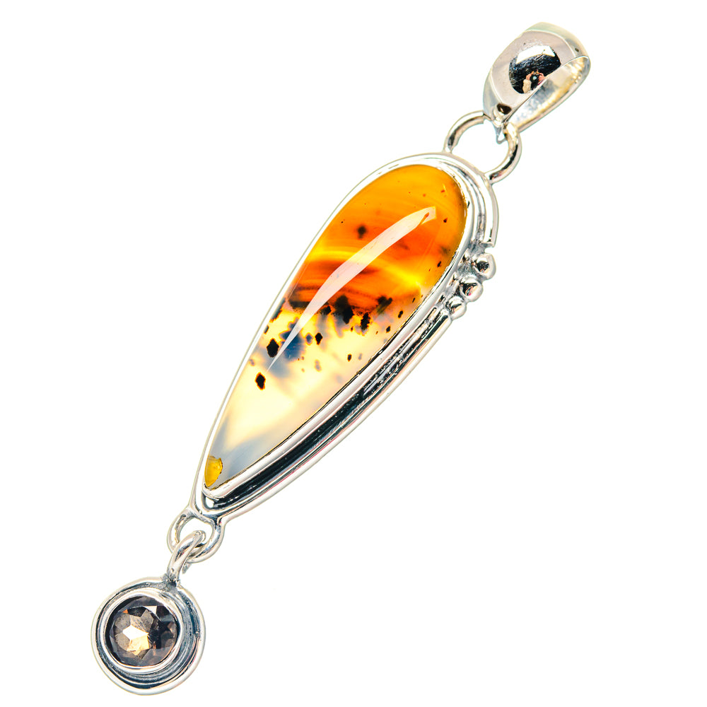 Montana Agate Pendants handcrafted by Anasilvercos - PD19549