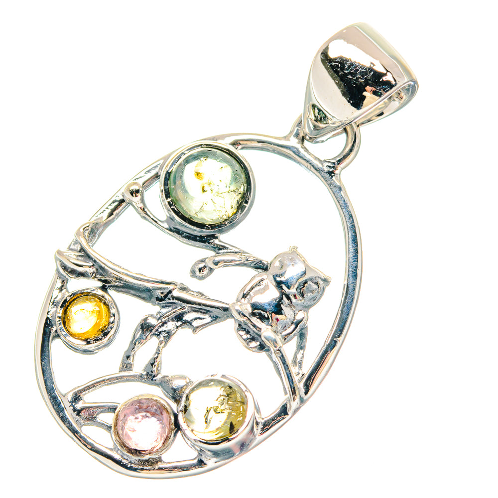 Green Tourmaline Rings handcrafted by Anasilvercos - PD19596