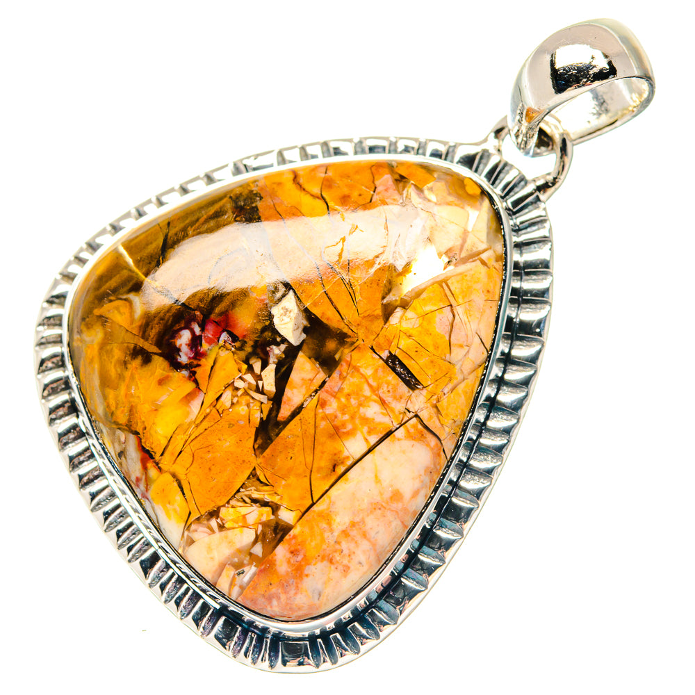 Hematite, White Quartz Pendants handcrafted by Anasilvercos - PD19635