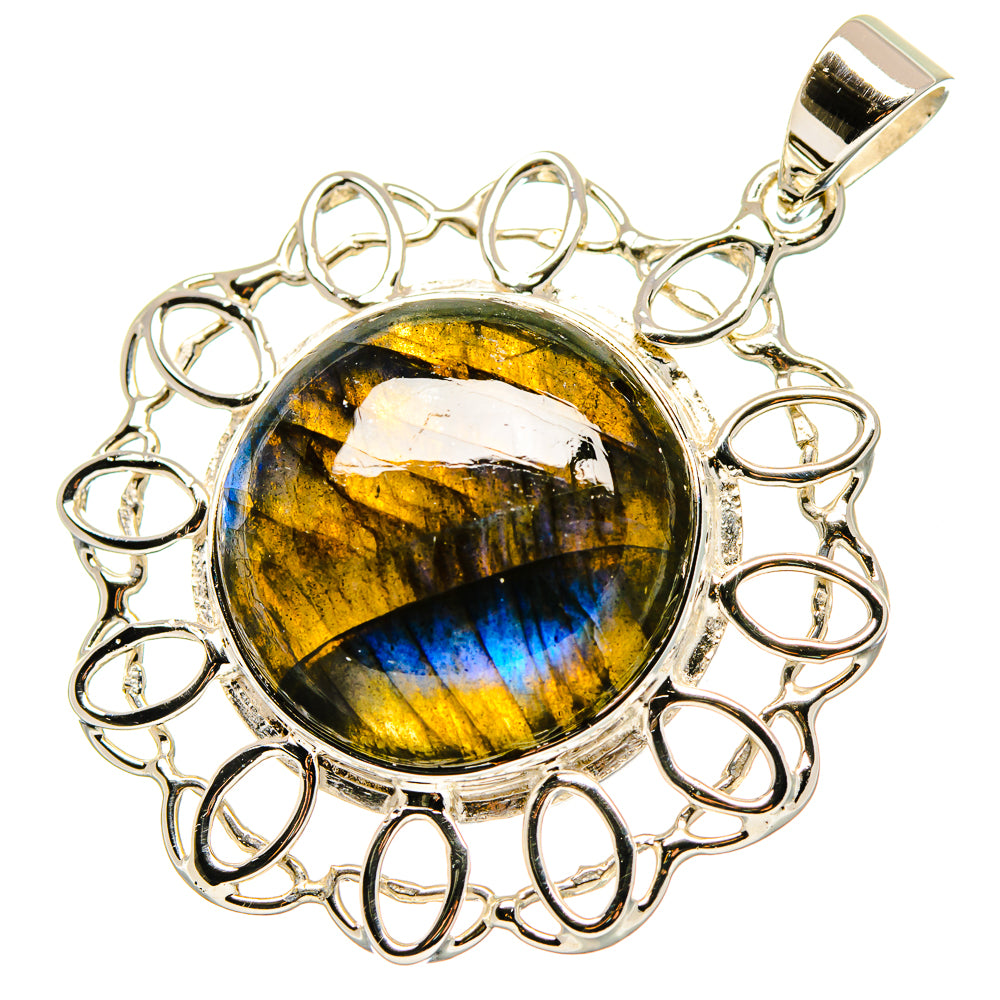 Labradorite Pendants handcrafted by Anasilvercos - PD19649