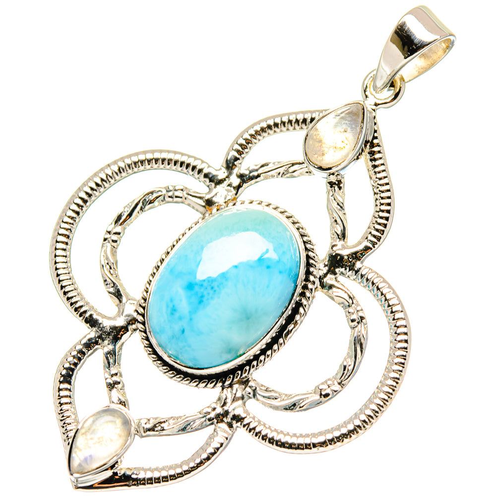 Larimar Pendants handcrafted by Anasilvercos - PD19654