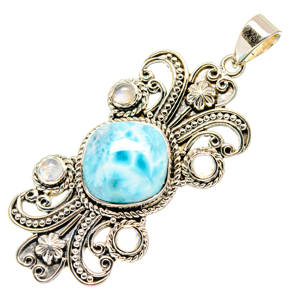 Larimar Pendants handcrafted by Anasilvercos - PD19656
