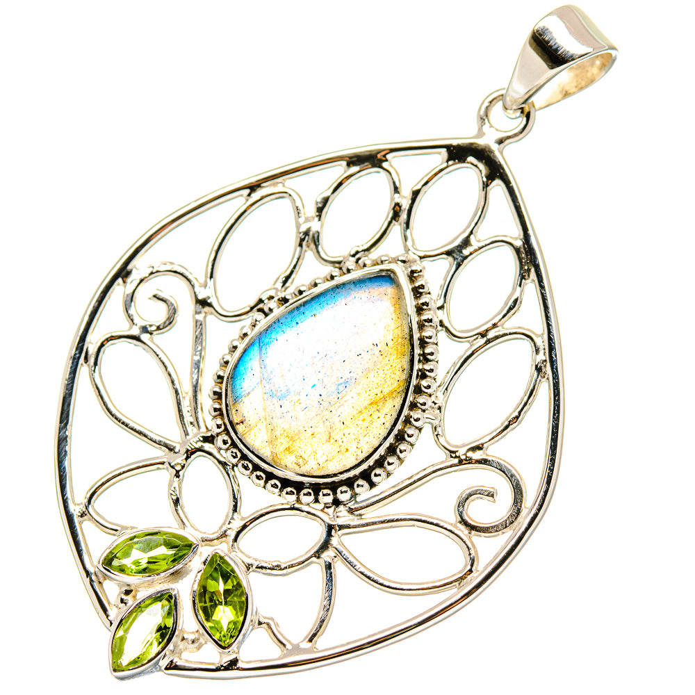 Labradorite Pendants handcrafted by Anasilvercos - PD19660