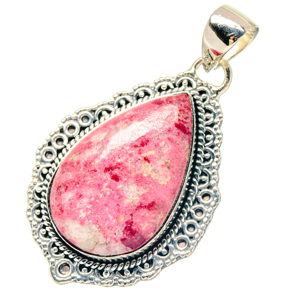 Thulite Pendants handcrafted by Anasilvercos - PD19675