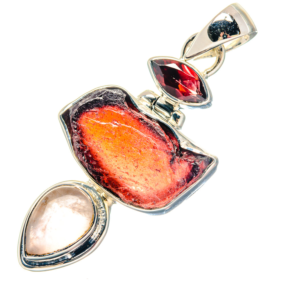 Garnet Pendants handcrafted by Anasilvercos - PD19679