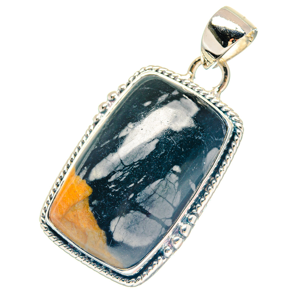 Picasso Jasper Pendants handcrafted by Anasilvercos - PD19691