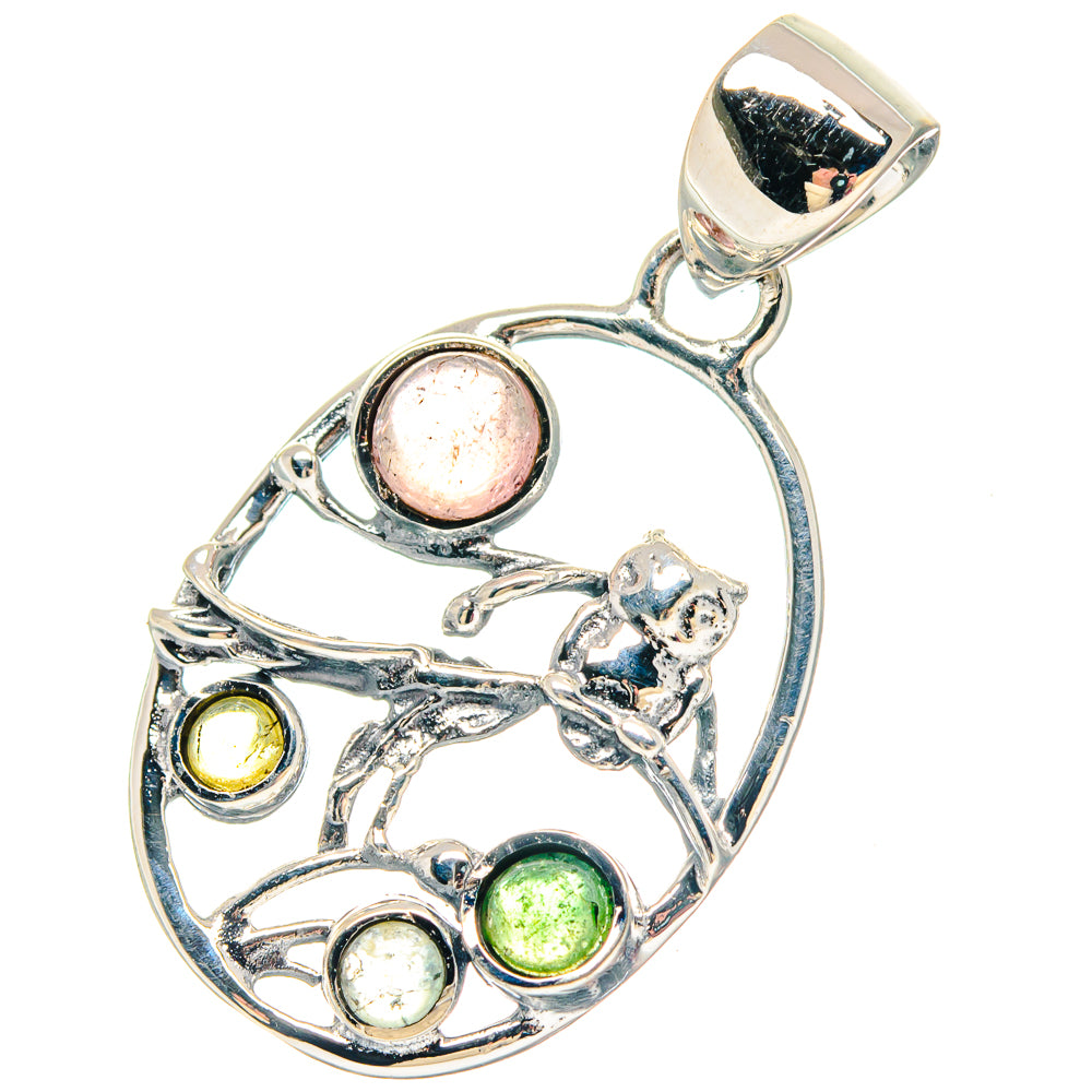 Tourmaline Pendants handcrafted by Anasilvercos - PD19699