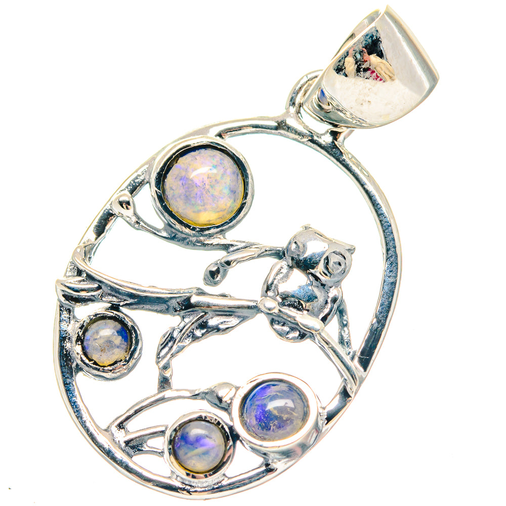 Ethiopian Opal Pendants handcrafted by Anasilvercos - PD19700