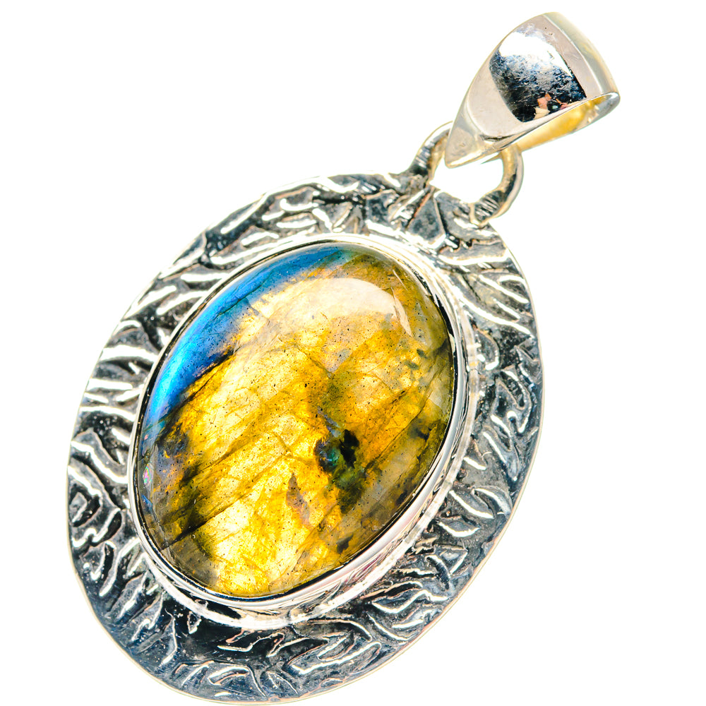 Labradorite Pendants handcrafted by Anasilvercos - PD19705