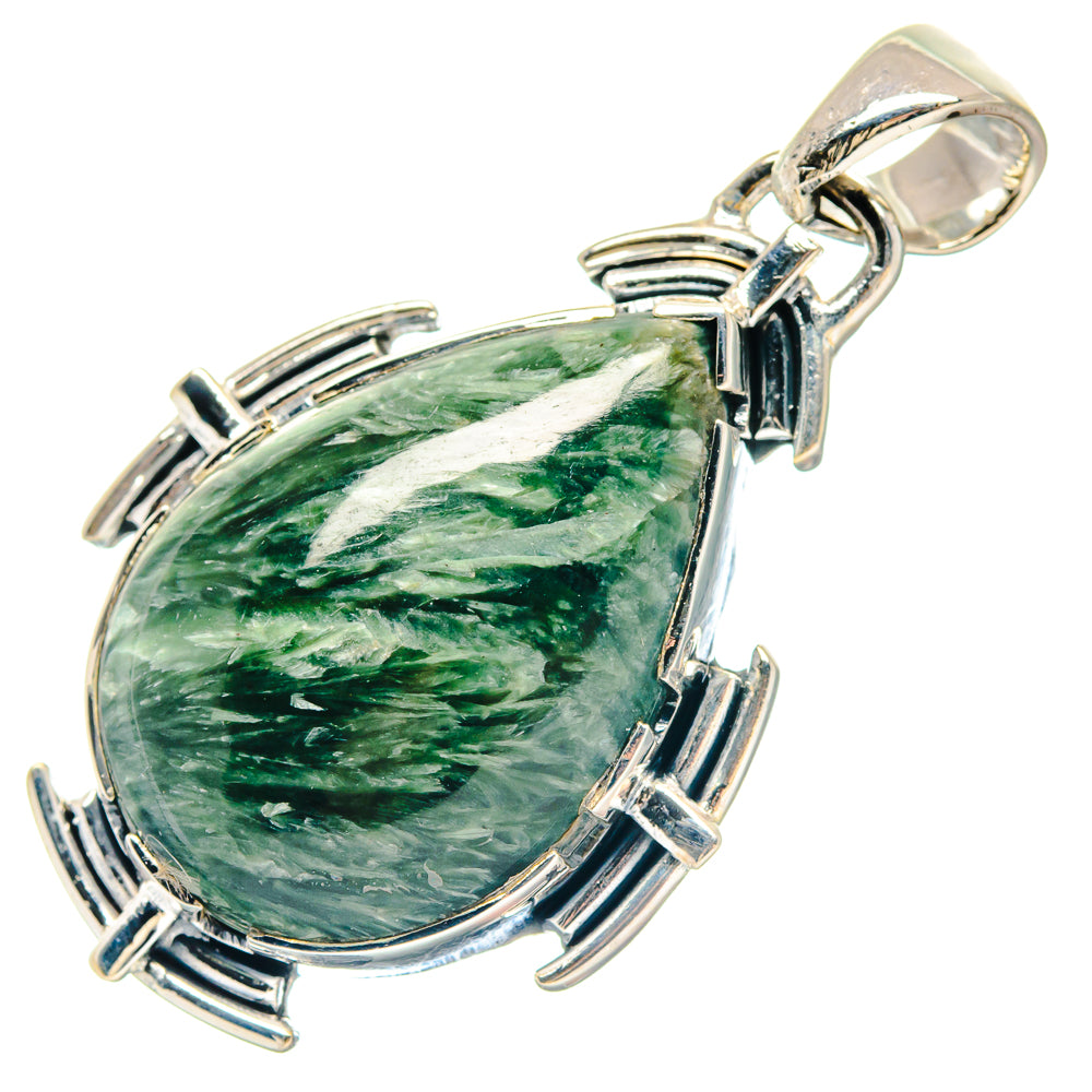 Seraphinite Pendants handcrafted by Anasilvercos - PD19712