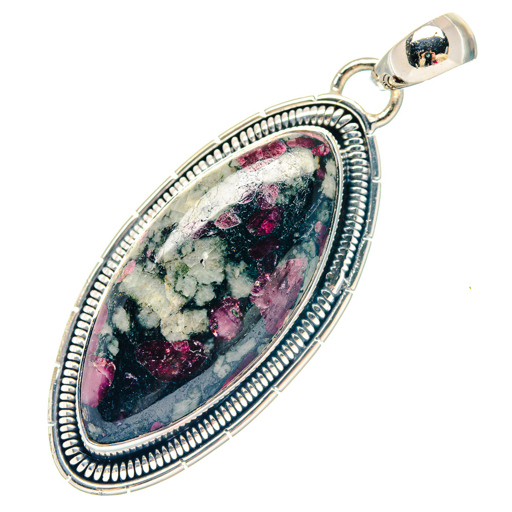Russian Eudialyte Pendants handcrafted by Anasilvercos - PD19722
