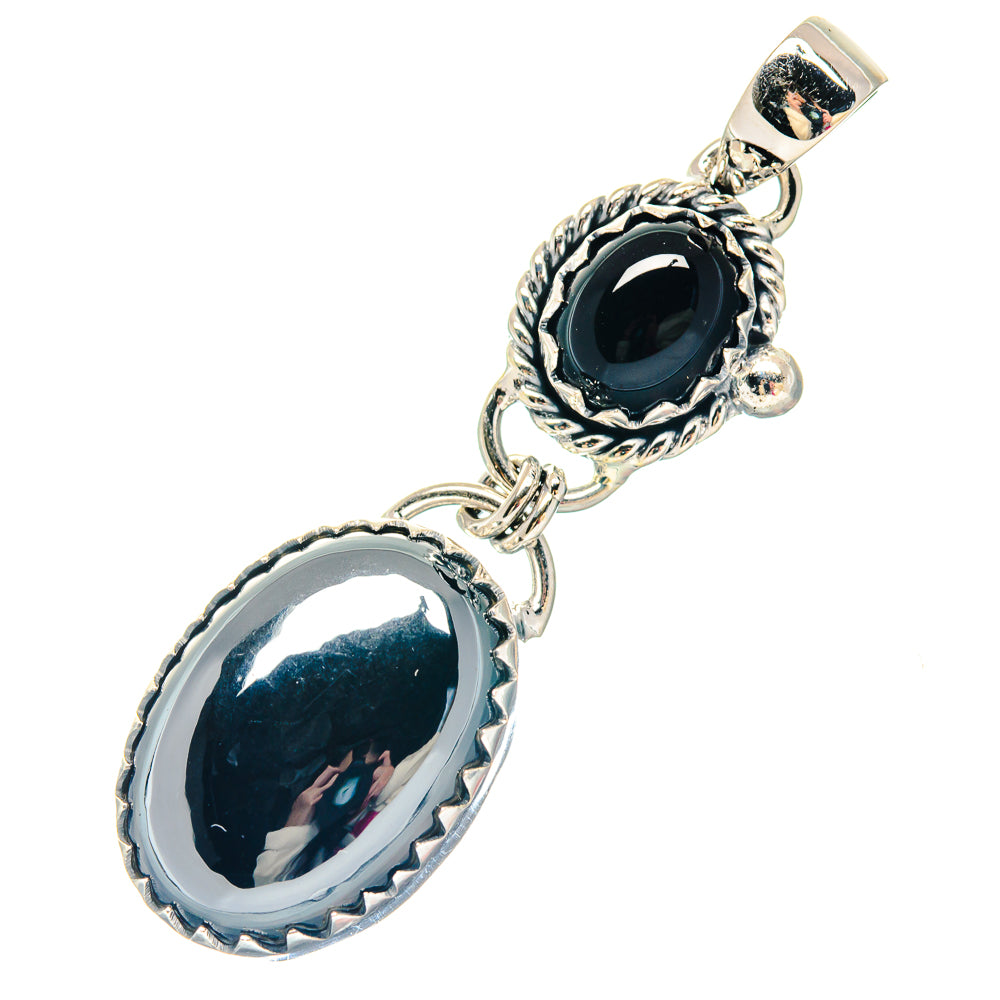 Hematite Pendants handcrafted by Anasilvercos - PD19738