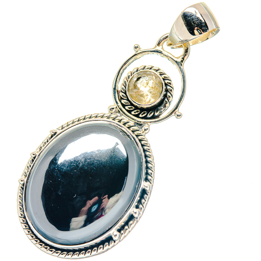 Hematite Pendants handcrafted by Anasilvercos - PD19739