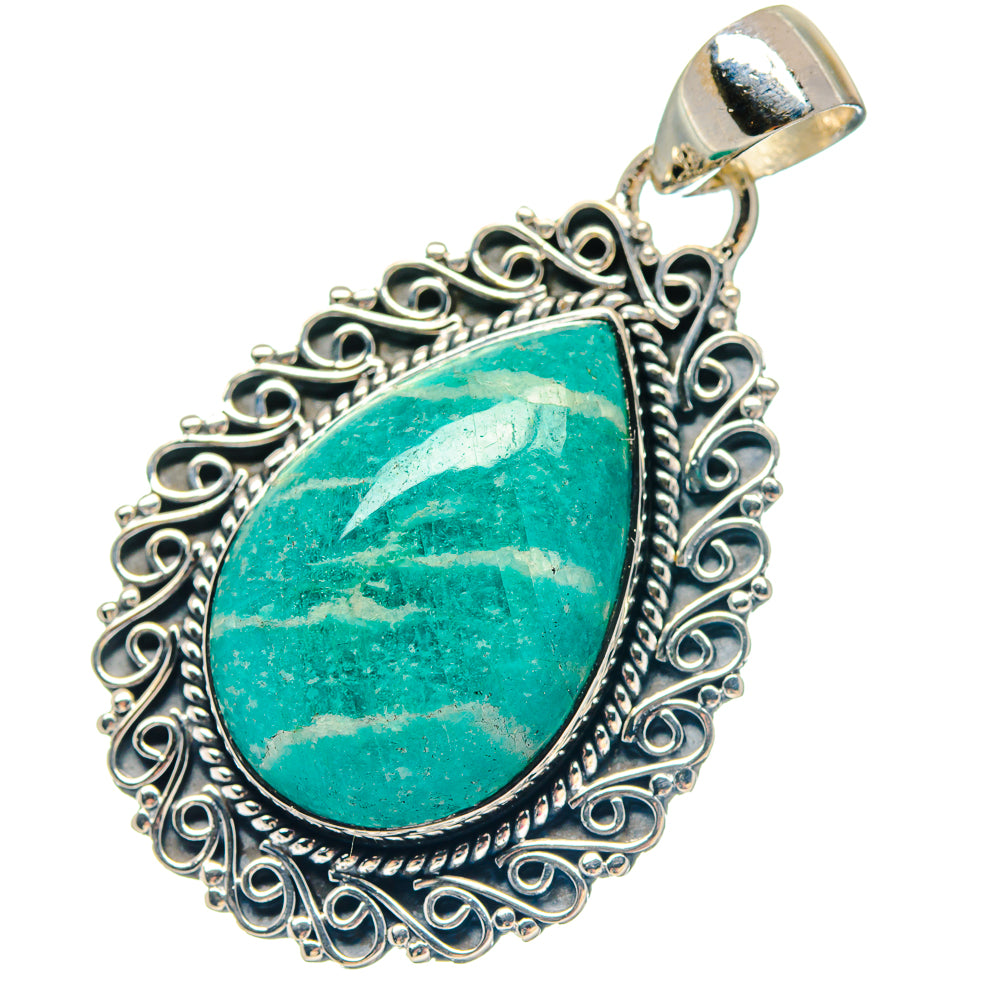 Amazonite Pendants handcrafted by Anasilvercos - PD19750