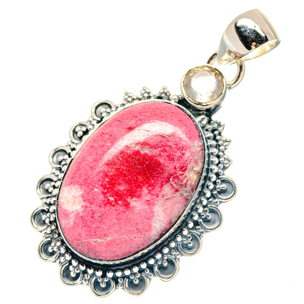 Thulite Pendants handcrafted by Anasilvercos - PD19759