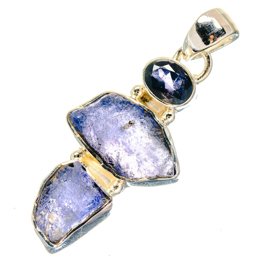 Tanzanite Pendants handcrafted by Anasilvercos - PD19762