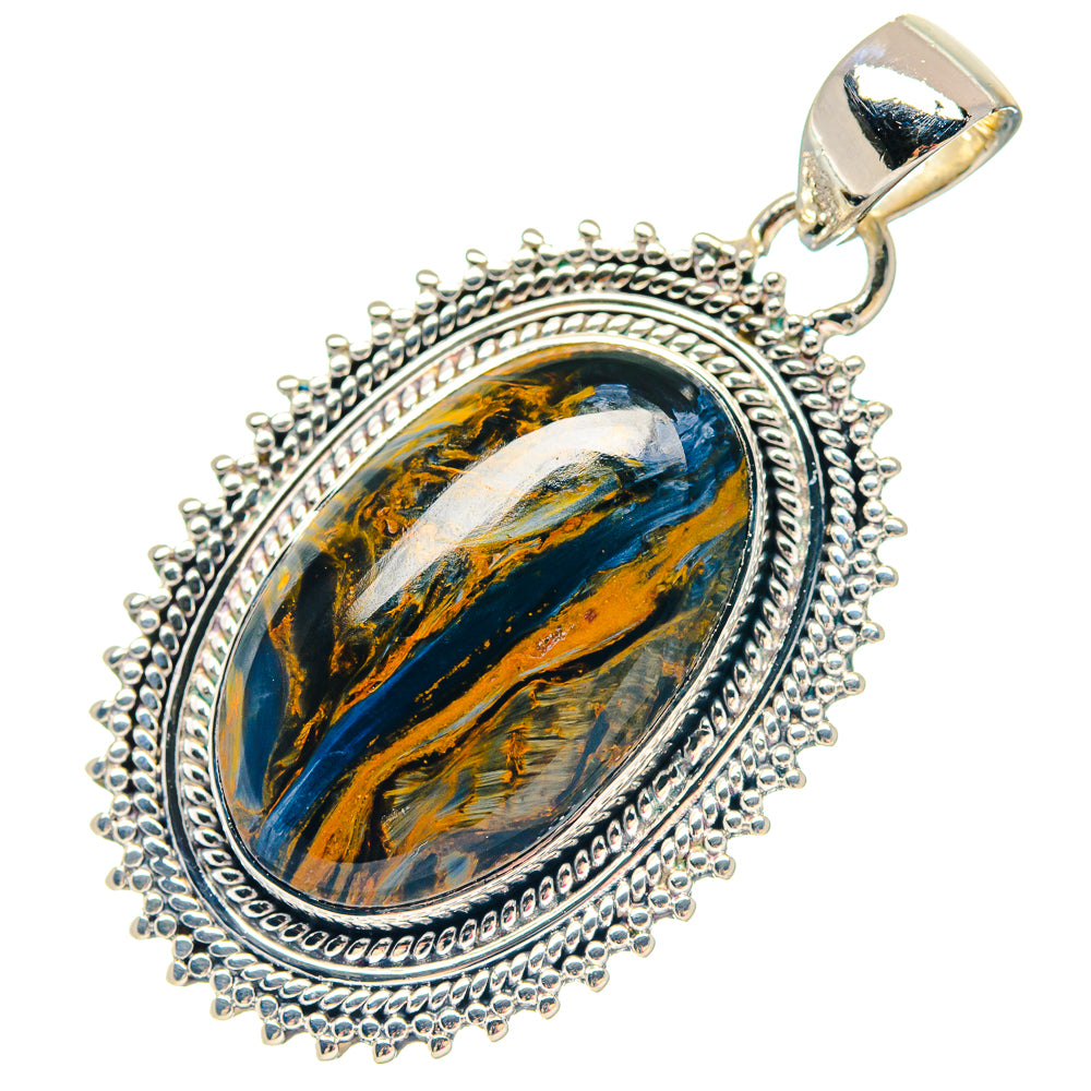 Pietersite Pendants handcrafted by Anasilvercos - PD19764