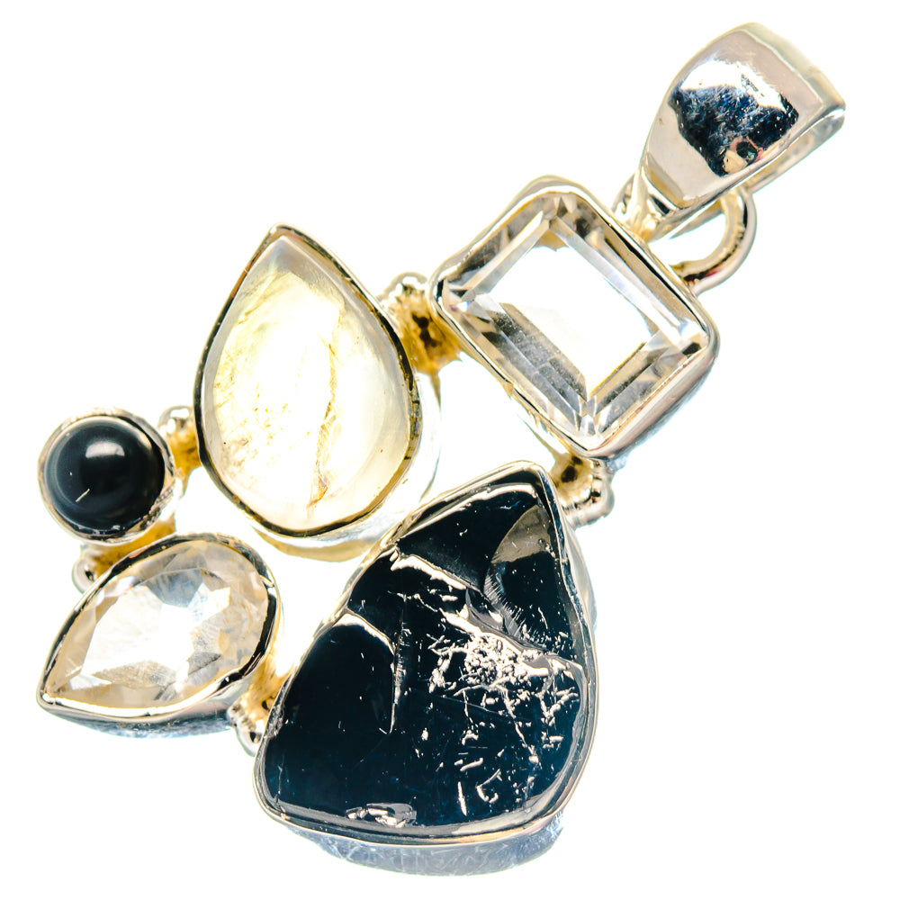 Shungite Pendants handcrafted by Anasilvercos - PD19768