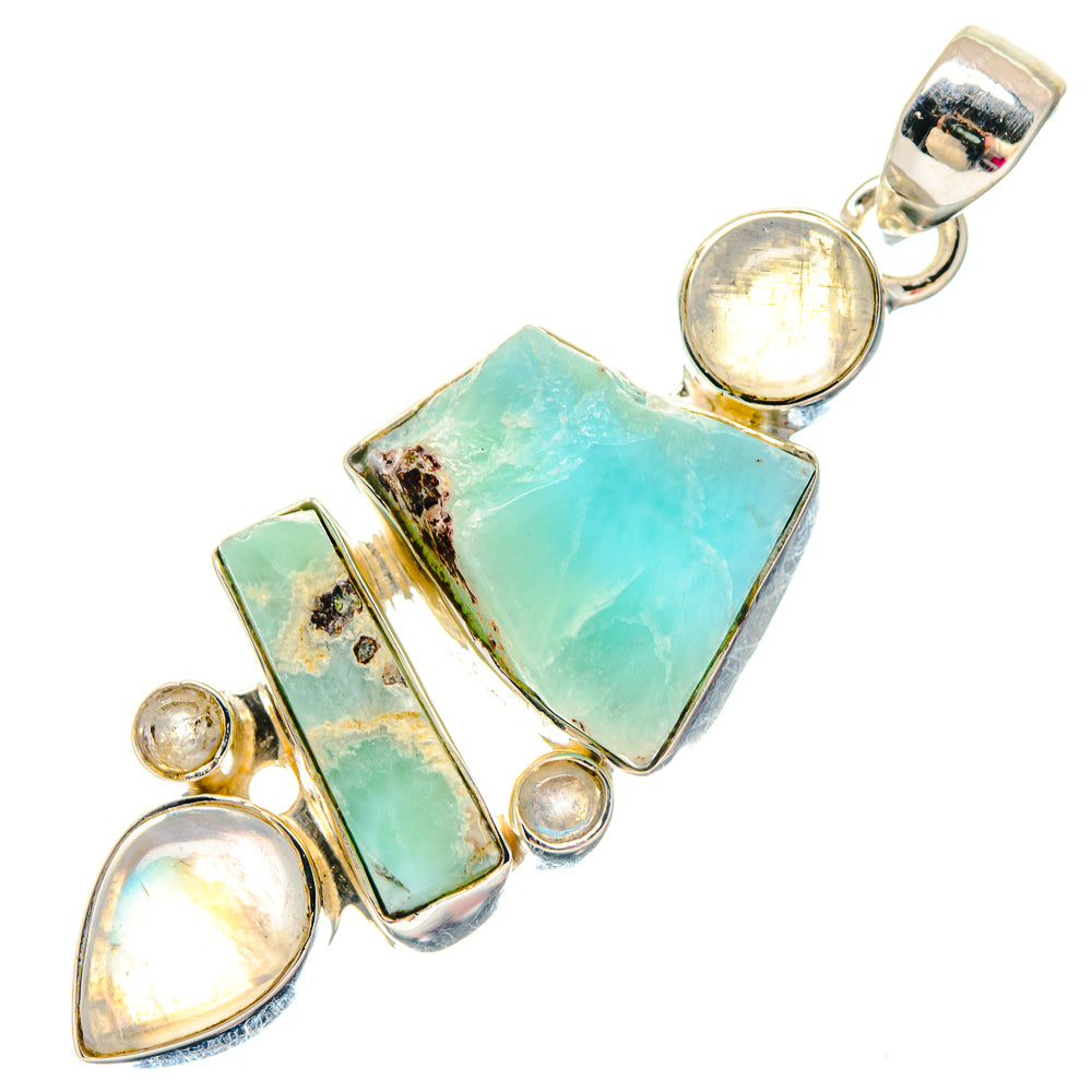 Larimar Pendants handcrafted by Anasilvercos - PD19776