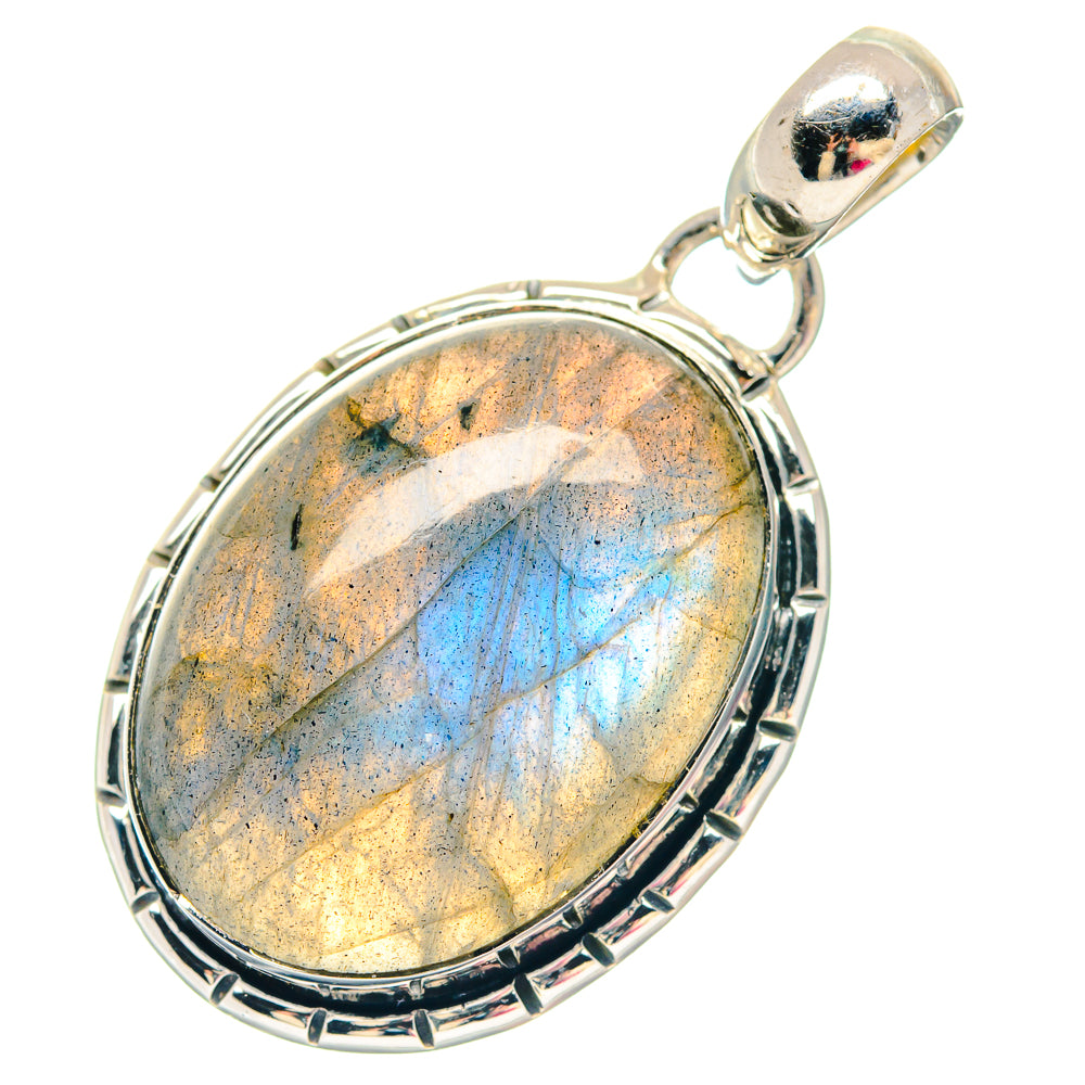 Labradorite Pendants handcrafted by Anasilvercos - PD19784