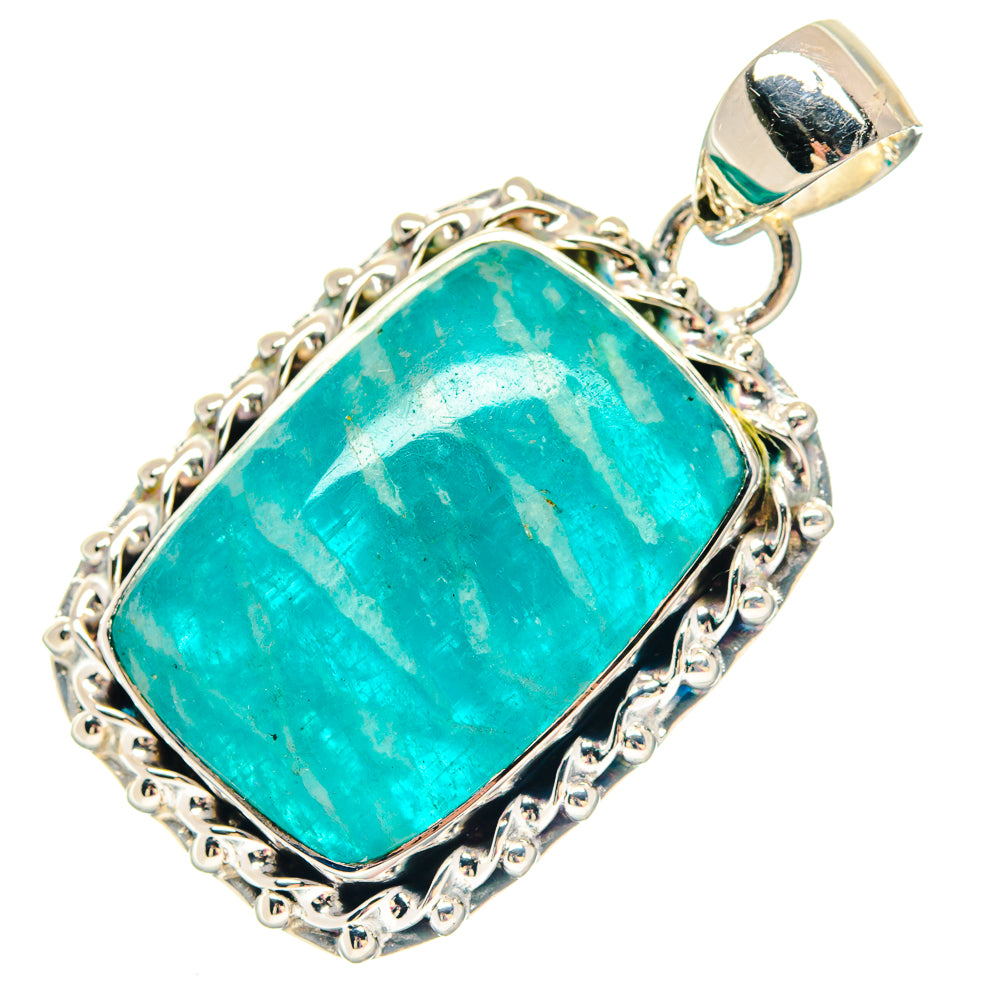 Amazonite Pendants handcrafted by Anasilvercos - PD19786