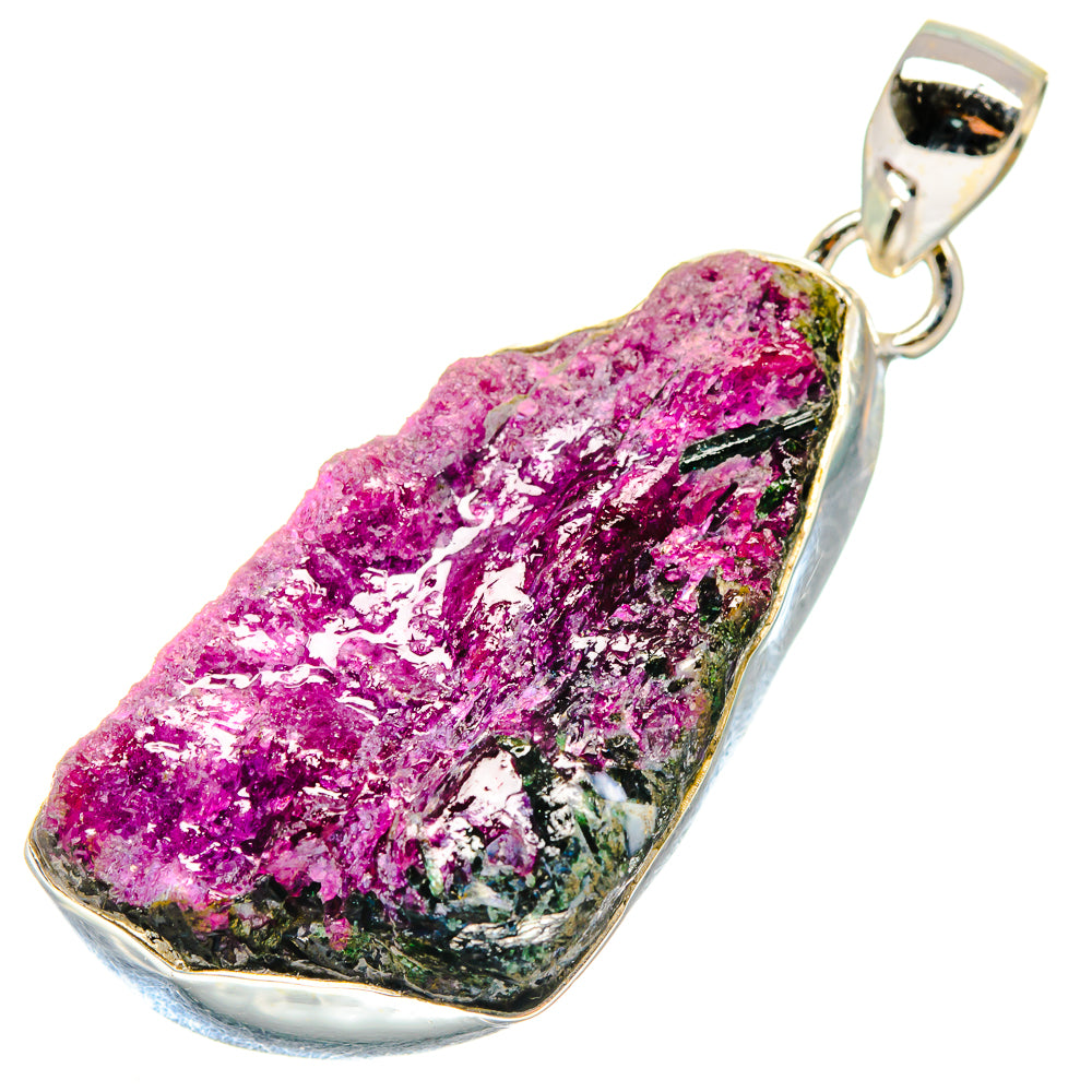 Ruby Fuchsite Pendants handcrafted by Anasilvercos - PD19818