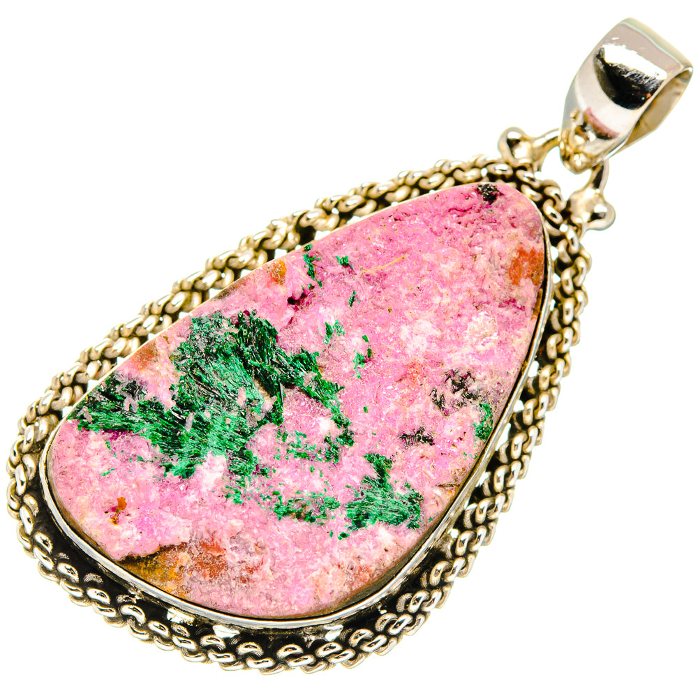 Cobalto Calcite Druzy Pendants handcrafted by Anasilvercos - PD19832