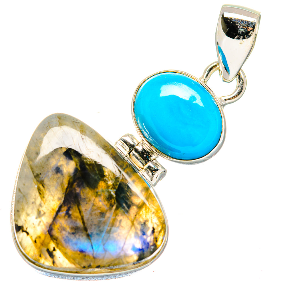 Labradorite Pendants handcrafted by Anasilvercos - PD19840