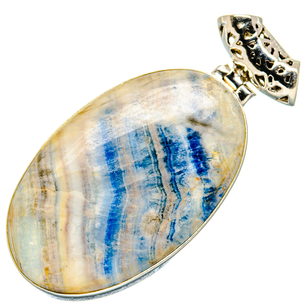 Blue Scheelite Pendants handcrafted by Anasilvercos - PD19873