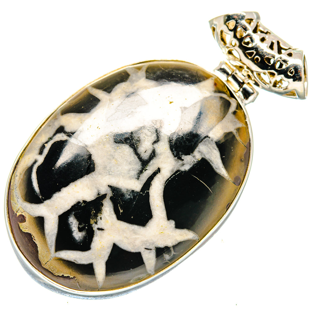 Septarian Geode Pendants handcrafted by Anasilvercos - PD19877 - Photo 2