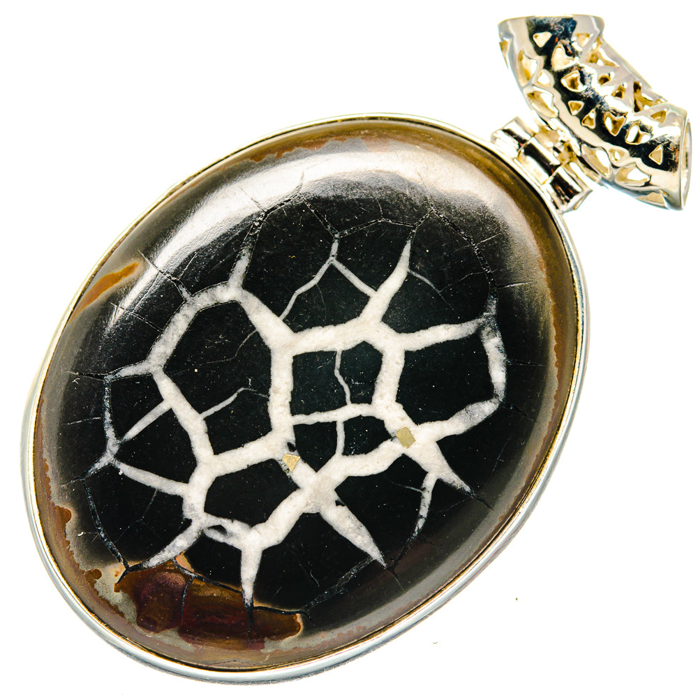 Septarian Geode Pendants handcrafted by Anasilvercos - PD19878