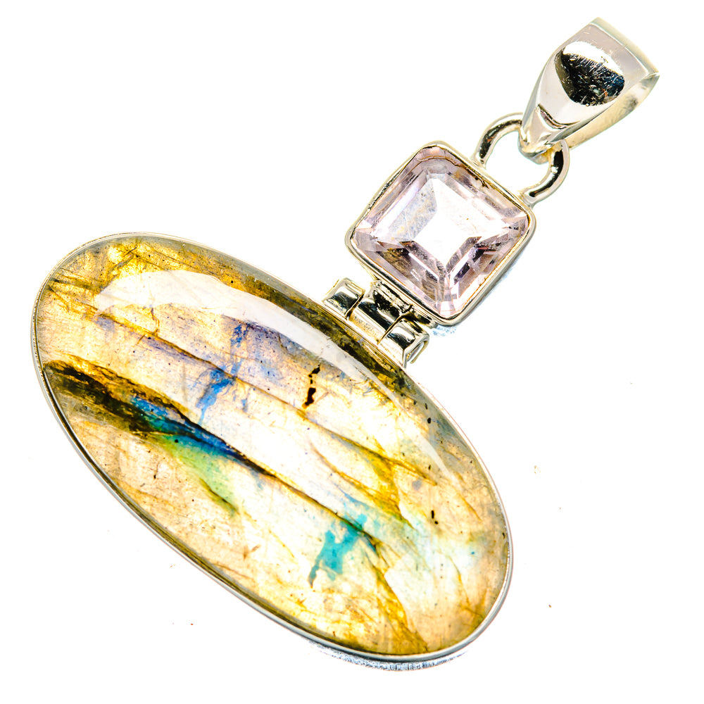 Labradorite Pendants handcrafted by Anasilvercos - PD19882