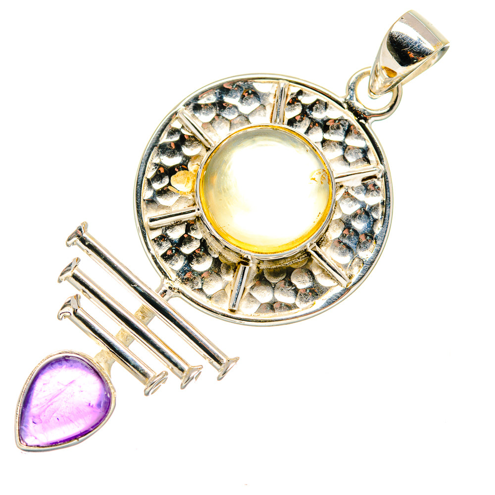 Citrine Pendants handcrafted by Anasilvercos - PD19899