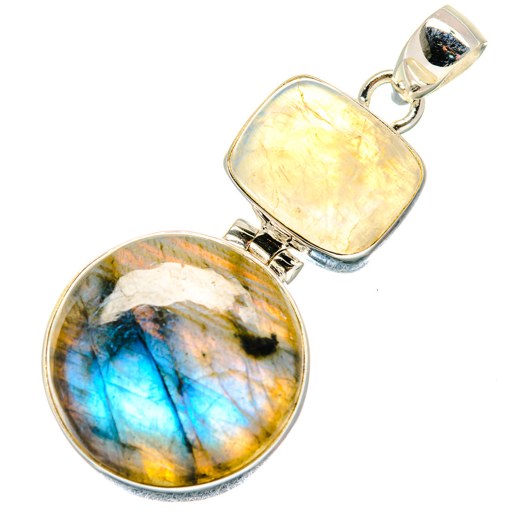 Labradorite Pendants handcrafted by Anasilvercos - PD19909