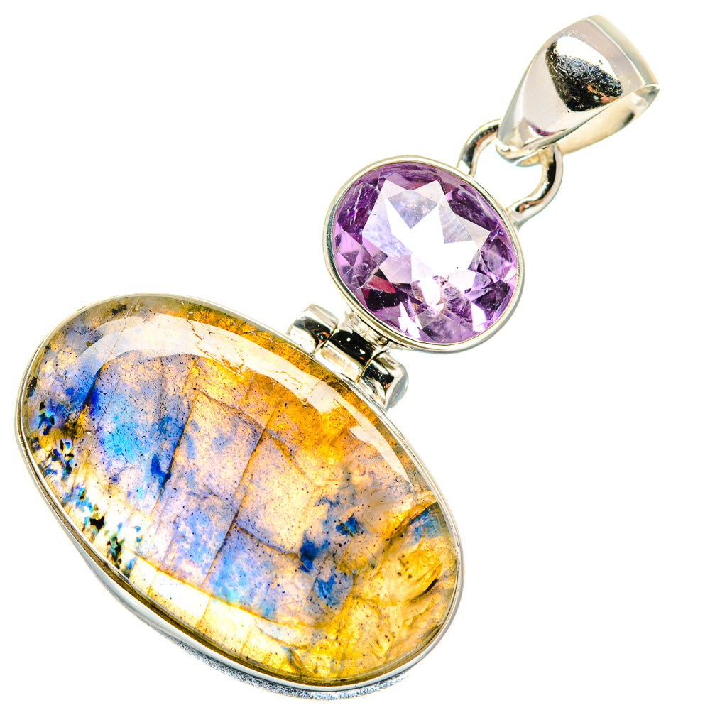Labradorite Pendants handcrafted by Anasilvercos - PD19932