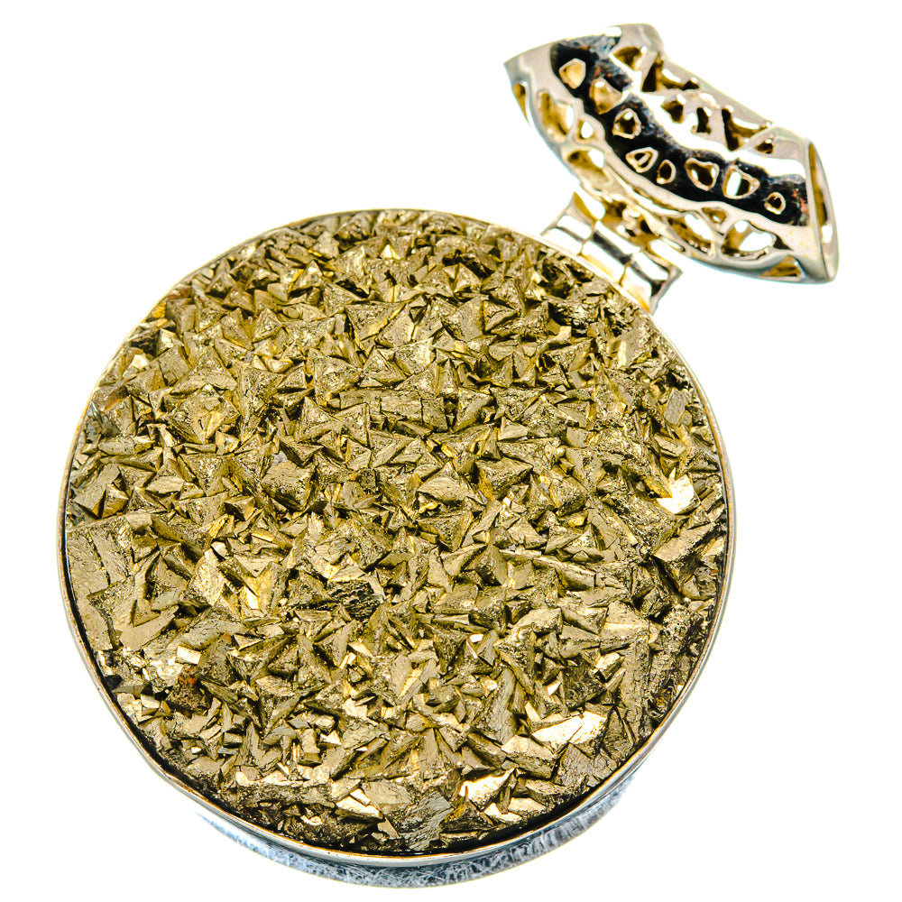 Pyrite Pendants handcrafted by Anasilvercos - PD19935