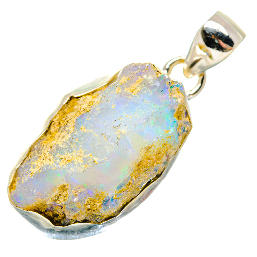 Ethiopian Opal Pendants handcrafted by Anasilvercos - PD19945