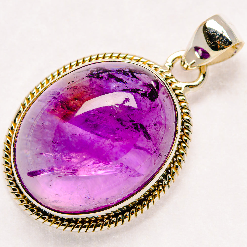 Amethyst Pendants handcrafted by Anasilvercos - PD19948