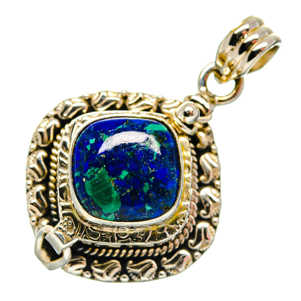 Azurite Pendants handcrafted by Anasilvercos - PD19959