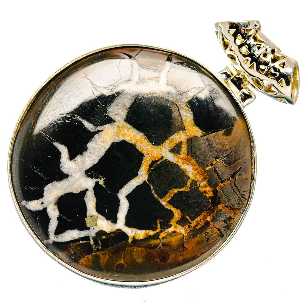 Septarian Geode Pendants handcrafted by Anasilvercos - PD19972