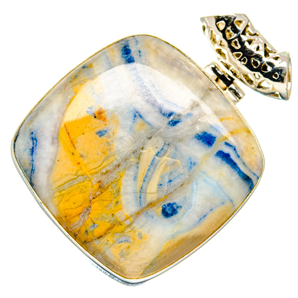 Blue Scheelite Pendants handcrafted by Anasilvercos - PD19983