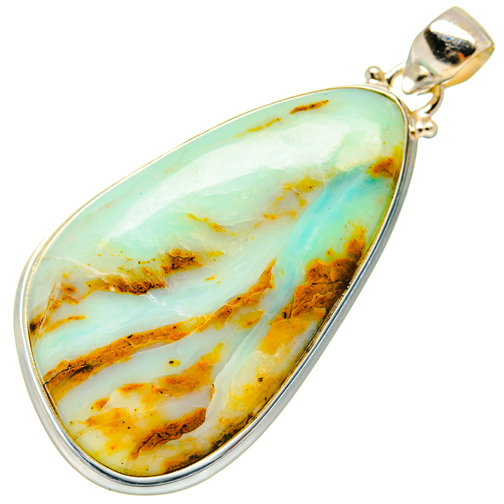 Peruvian Opal Pendants handcrafted by Anasilvercos - PD19988