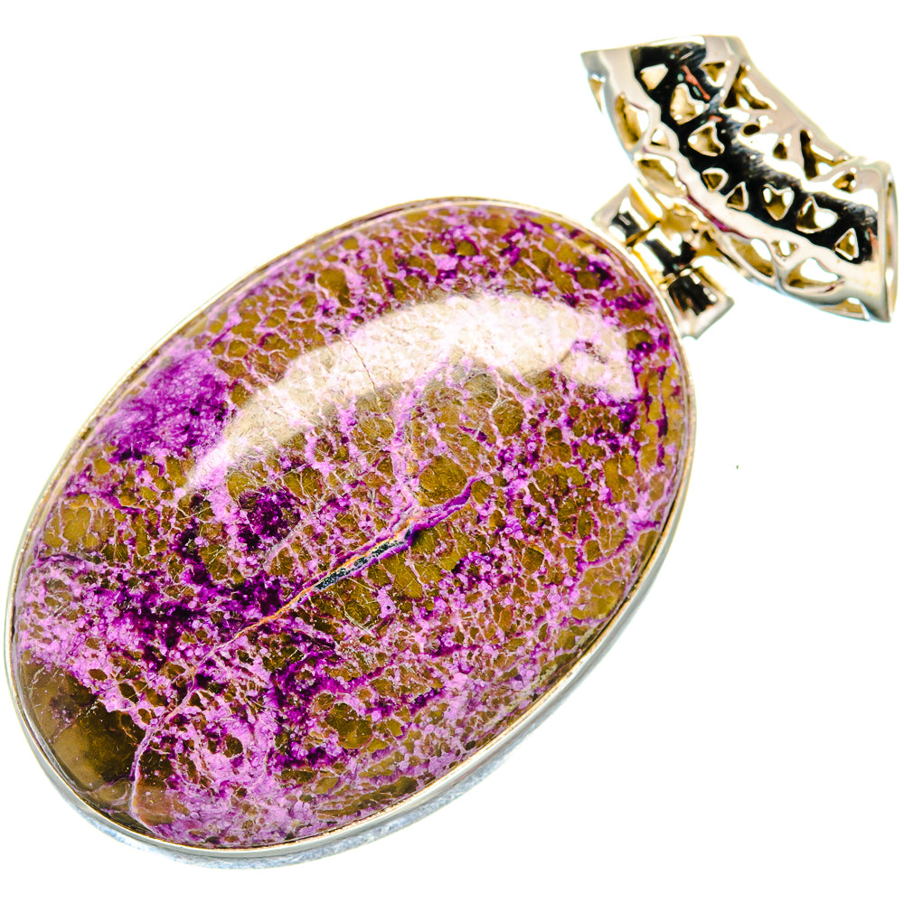Stichtite Pendants handcrafted by Anasilvercos - PD20010