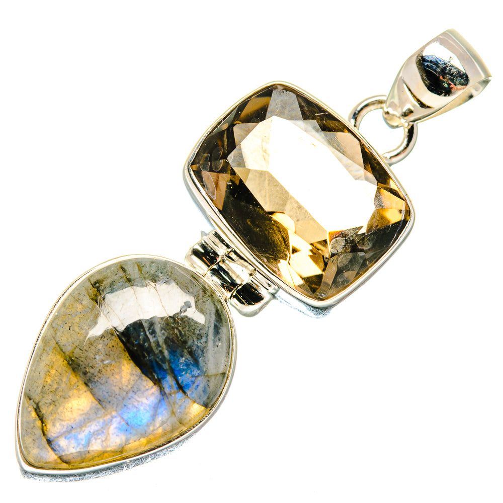 Labradorite Pendants handcrafted by Anasilvercos - PD20028