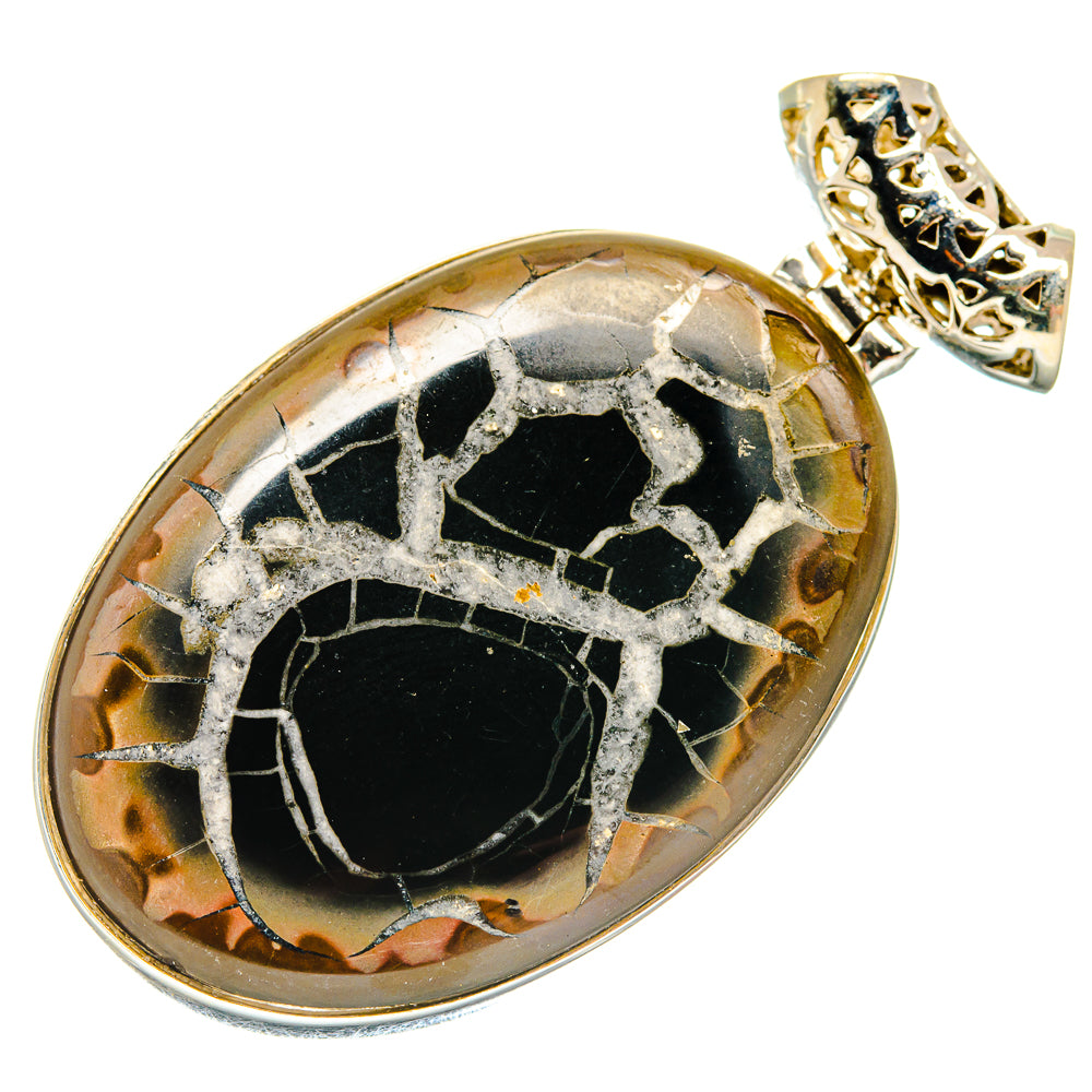 Septarian Geode Pendants handcrafted by Anasilvercos - PD20062