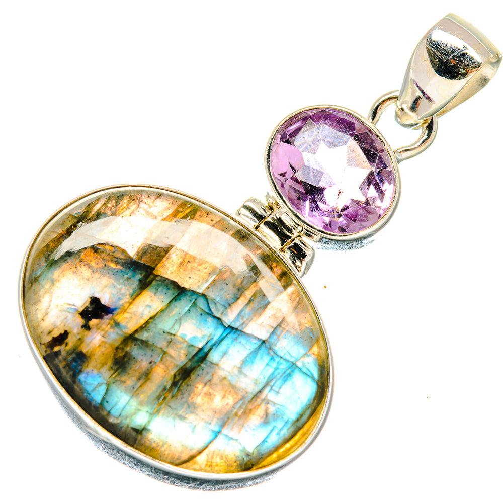Labradorite Pendants handcrafted by Anasilvercos - PD20073