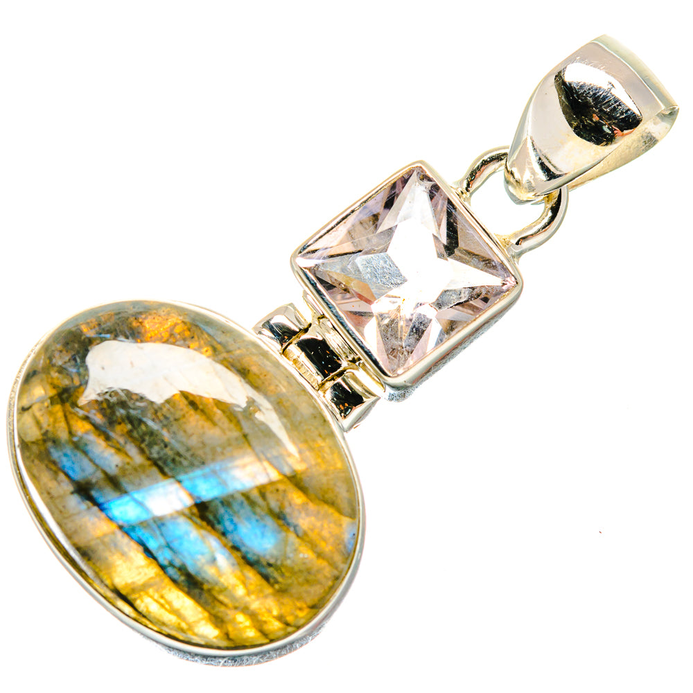 Labradorite Pendants handcrafted by Anasilvercos - PD20074