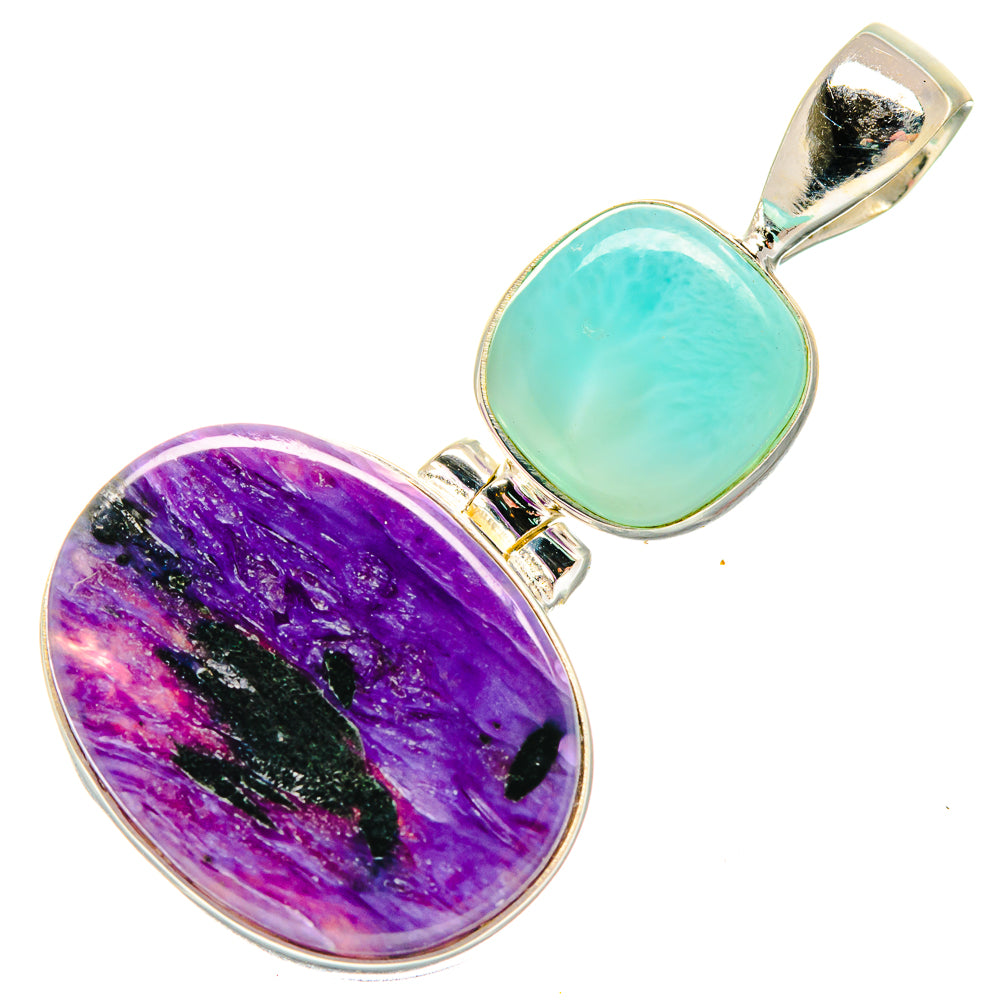 Charoite Pendants handcrafted by Anasilvercos - PD20076