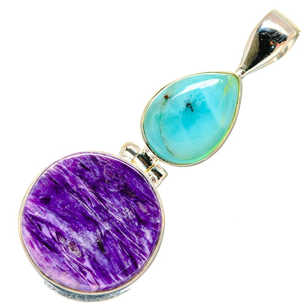 Charoite Pendants handcrafted by Anasilvercos - PD20080