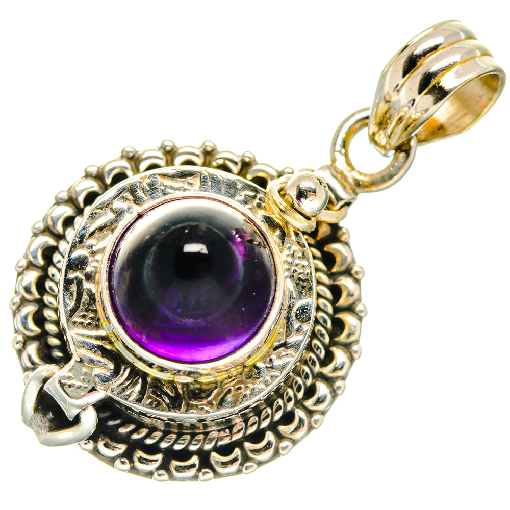Amethyst Pendants handcrafted by Anasilvercos - PD20099